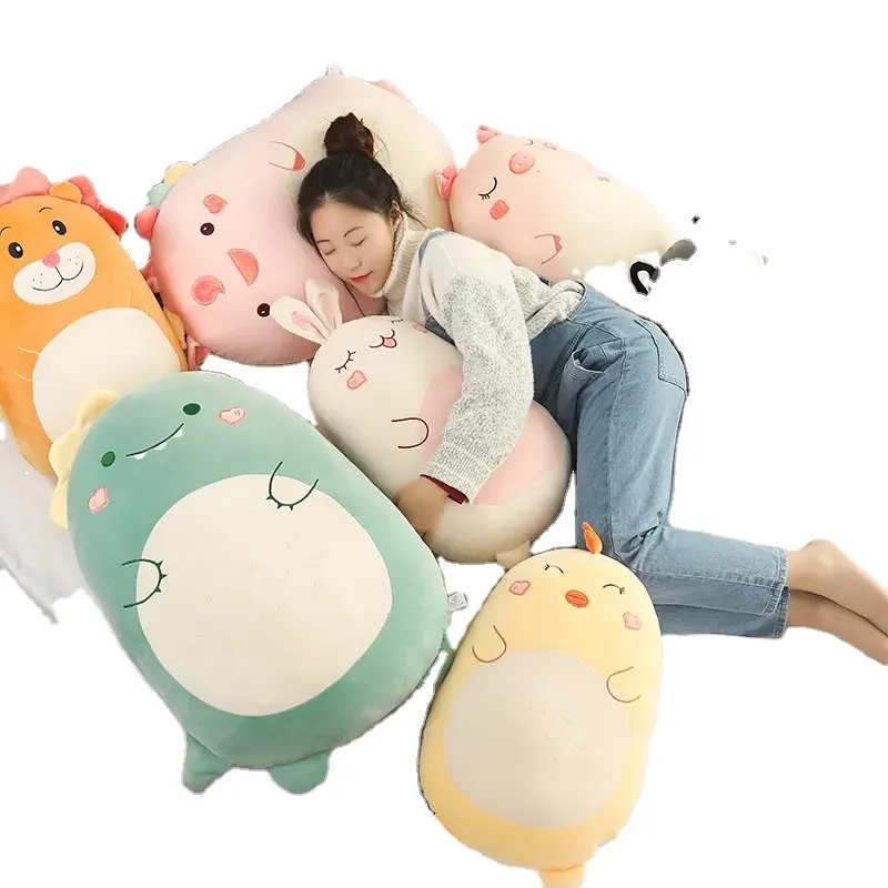 Squish Pillow Plüsch tier Kuscheltier Kawaii Soft Big Pillow Kissen Valentinstag Geschenk für Mädchen