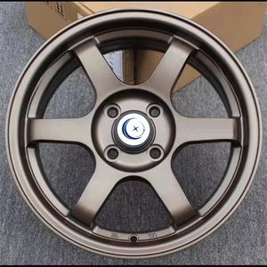 ขนาด15x7 PCD 4x100อลูมิเนียม <span class=keywords><strong>SUV</strong></span> pick-up ล้อขอบการไหลของขอบสำหรับฮอนด้าแอคทีฟขูดอัลลอยด์สำหรับ <span class=keywords><strong>TE37</strong></span>รังสี - Product Image 2