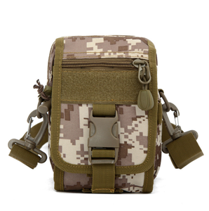 Sac de téléphone portable tactique CB14 avec sangle d'épaule et sangles Molle au dos, pour le camping en plein air, les sports, mini, multi-usages - Product Image 4