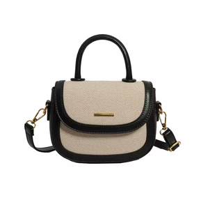 Bolso de lona impermeable personalizado al por mayor con una sola correa para mujer - Product Image 1