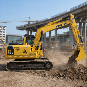 Miniexcavadora Komatsu PC120-8 Usada, Equipo Original Japonés, Motor, Caja de Cambios, PLC, Bomba, Rodamiento, Motor de 64kW, 12 Toneladas, en Venta - Product Image 3