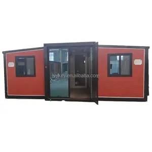 40ft Movable Modified Light Steel Waterproof Expandable Container House Australia Standard Expandable Container House