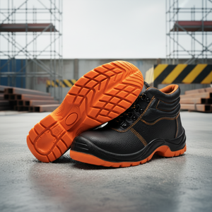 <span class=keywords><strong>Stivali</strong></span> di sicurezza da costruzione in vera pelle S1P <span class=keywords><strong>S3</strong></span> scarpe antinfortunistiche da uomo industriali antiscivolo con punta in acciaio - Product Image 1