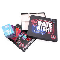 Jeu de cartes personnalisé avec logo imprimé, cartes vierges, jeux de société pour couples, soirée romantique, jeux pour adultes, jeux de cartes à boire personnalisés avec boîte