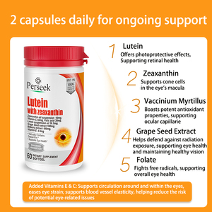 Private Label Gezondheidsproduct Zeaxanthine 10Mg Bosbessen Vitaminesupplement Luteïne Gummies Voor De Gezondheid Van Het Oog - Product Image 4