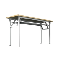 Bureau modulaire pliable extensible moderne et table de formation pour hôtels, écoles et salles de réunion