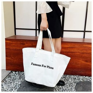 Bolsas de Lona Ecológicas para Mulheres, Duráveis, de Qualidade, Reutilizáveis, Sacolas de Compras Portáteis com Logotipo Personalizado em Algodão - Product Image 5