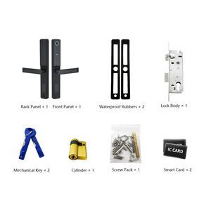 IP65 Slim khóa cửa thông minh Điện trực tuyến điều khiển từ xa hệ thống điện tử Vân tay khóa cửa thông minh - Product Image 6