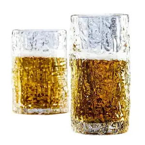 Glass Cup Small Hot Sale Oem/Odm For Home And Bar Luxury Cocktail 2024 Wedding Latest Beer Mug Drinking Glass Cups For Etching