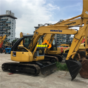 รถขุดขนาดเล็ก Komatsu PC78US มือสอง น้ำหนัก 7.2 ตัน ปี 2020 บุ้งกี๋ขนาด 0.2 เมตร เครื่องยนต์ S4D95LE-3 กำลัง 51 กิโลวัตต์ ได้รับการรับรองมาตรฐาน EPA และ CE ชั่วโมงการทำงานต่ำ - Product Image 3