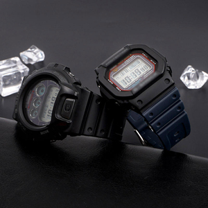 Expédition rapide, bracelets de montre en caoutchouc TPU de 16 mm, remplaçables, pour <span class=keywords><strong>Casio</strong></span> GA2100 DW6900, bracelet de montre en résine - Product Image 5