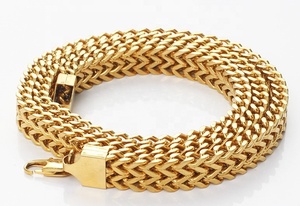 מותאם אישית אופנה PVD 316 נירוסטה היפ הופ מיאמי קובני קישור שרשרת לגברים - Product Image 2