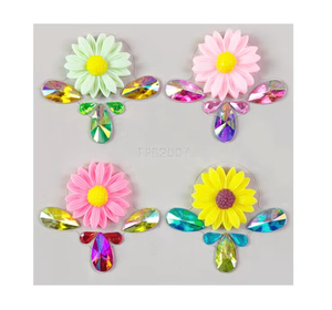 <span class=keywords><strong>Strass</strong></span> adhésifs pour le <span class=keywords><strong>visage</strong></span>, <span class=keywords><strong>bijoux</strong></span> en cristal pour le corps, tatouages scintillants, maquillage <span class=keywords><strong>de</strong></span> festival, autocollants <span class=keywords><strong>de</strong></span> beauté pour les sourcils - Product Image 6