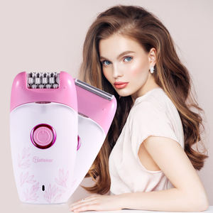 HATTEKER HT-557 Epilator untuk Wanita-Epilator Tanpa Kabel Penghilang Bulu untuk Wanita, Alat Cukur Elektrik 2-in-1 Penghilang Bulu - Product Image 3