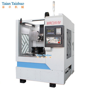 Kim Cương Cắt Hợp Kim Wheel <span class=keywords><strong>Lathe</strong></span>/Hợp Kim Wheel Rim Sửa Chữa Máy Với Đầy Đủ Bìa An Toàn WRC28VM - Product Image 2