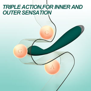 USB-betriebener G-Punkt-Vibrator mit fingerförmigem Dildo, 8-Sekunden-Orgasmus-Masturbator für Klitoris- und Brustwarzenmassage, weibliches Sexspielzeug - Product Image 2