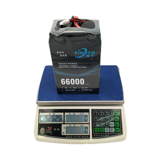 Baterias de Lítio-Ion de Estado Sólido de Alta Taxa 6s 66000mha, Montagens de Baterias para Drones com Tempo de Voo de 2 Horas - Product Image 1