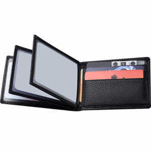 Leather Driver's <b>License</b> Cover Unisex Multifunctional Wallet For Men And Women With Genuine Cowhide Material - Product Image 2
