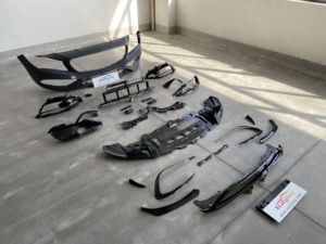 XLstyling accessori auto Body kit paraurti anteriore Upgrade per <span class=keywords><strong>Mercedes</strong></span> Benz <span class=keywords><strong>CLA</strong></span> classe <span class=keywords><strong>W117</strong></span> 16-18 conversione in stile CLA45 - Product Image 3