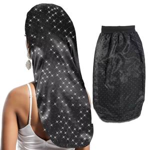 OEM Anti-Frisottis <span class=keywords><strong>Satin</strong></span> <span class=keywords><strong>Bonnet</strong></span> <span class=keywords><strong>De</strong></span> Sommeil Femme Musulmane Portable Usage Domestique Tube Personnalisé pour Ski Cyclisme Affaires <span class=keywords><strong>ou</strong></span> Fête - Product Image 1