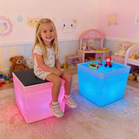 Table d'activités LED, plateau de jeu sensoriel pour la maternelle, avec matériau PE imperméable