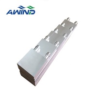Support en aluminium chauffant vga blocs d'eau de refroidissement pour aluminium cnc led cob waterblock 30x40 bloc de dissipateur thermique à vendre