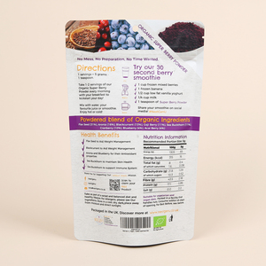 Kunden spezifische Baggies Stand Up Pouch Lebensmittel verpackungs beutel Zip Lock Aluminium folie Plastiktüten Snack verpackungs beutel Pulver verpackung - Product Image 2