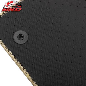 Tapis de sol pour Nissan Armada QX80 17-23 antidérapants avant arrière en velours 3 pièces - Beige - Product Image 5