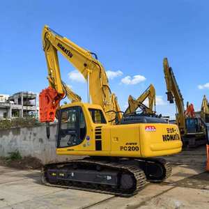 Mini-excavatrice Komatsu d'occasion de 20 tonnes, d'origine japonaise, bien entretenue, en bon état, modèle Komatsu PC200-6 - Product Image 5