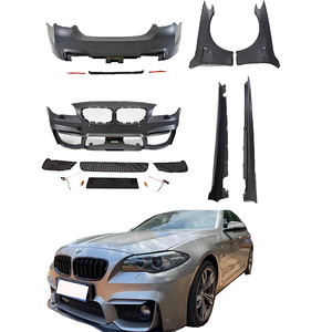 Kit de carrocería M-Tech estilo plástico parachoques delantero parachoques trasero para <span class=keywords><strong>Bmw</strong></span> 5 Series <span class=keywords><strong>F10</strong></span> F18 520Li <span class=keywords><strong>535</strong></span> kit de carrocería 2011-2017 - Product Image 5