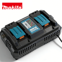 Chargeur rapide double fente Makita DC18RD 18V LXT pour batteries Li-ion BL1830 BL1840 BL18650B BL 18660BBL1890B 18V
