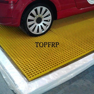 Grille en fibre de verre résistante aux UV, grille en FRP moulée, passerelle en grille - Product Image 4