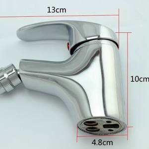 Robinet de bidet Chengming Sanitary Ware F101 en acier inoxydable 304 avec tuyau de 50 cm, finition chromée, installation facile, bec de robinet de salle de bain - Product Image 2