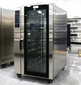 Professional convection oven 5~15 trays natural gas convention pizza and bread making oven.