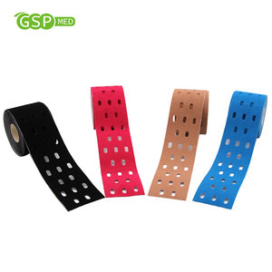 Cinta de Kinesiología Porosa de 5cm*5m, 100% Algodón, para Fitness y Seguridad, Hecha con Ingredientes Naturales - Product Image 1