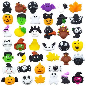 Juguetes Antiestrés de Halloween para Apretar y Descomprimir, Juguetes Mochi TPR, Fantasma, Murciélago, Calabaza, Esqueleto, Juguetes Blandos TPR de Halloween - Product Image 6