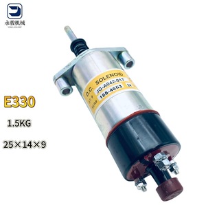 E330b 155-4653 1554653 <span class=keywords><strong>Top</strong></span> <span class=keywords><strong>solenoid</strong></span> cho máy xúc 3e-7985 3306 động cơ nhiên liệu shut-off 24V xây dựng các bộ phận máy móc - Product Image 1