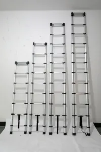 Factory production wide varieties ladder en131 european standard telescopic folding ladder