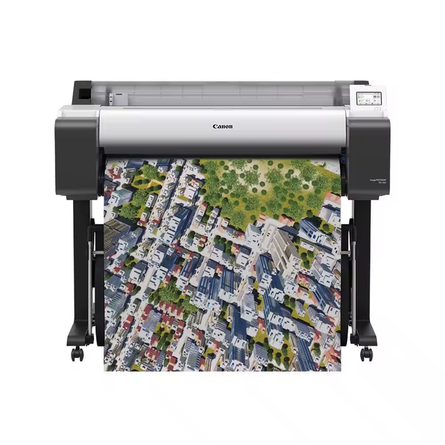 Ca Non TM-350 36-Inch 5-Color Wide Format Inkjet Printer  for Professional Paper and Flex Printing with Automatic Functions