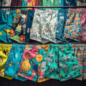 Short d'été à couleur changeante pour hommes short de bain en polyester string changer de couleur pour hommes short de bain pour hommes - Product Image 3