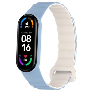 Bracelet de remplacement avec magnétique pour <span class=keywords><strong>Xiaomi</strong></span> <span class=keywords><strong>Mi</strong></span> <span class=keywords><strong>Band</strong></span> 3 4 5 6 <span class=keywords><strong>7</strong></span> 8 Dragonne pour <span class=keywords><strong>Mi</strong></span> <span class=keywords><strong>band</strong></span> 8 Smart Watch Accessoires - Product Image 5