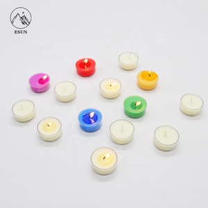 Venta al por mayor de velas de cera de soja y cera de parafina con carcasa de PC para la decoración del hogar y ocasiones Diwali - Product Image 3