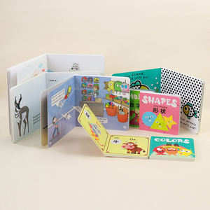 Early Learning Board <b>Books</b> for Kids Educational Illustrated Story <b>Books</b> Custom Preschool Children Picture <b>Book</b> Printing Service - Product Image 5