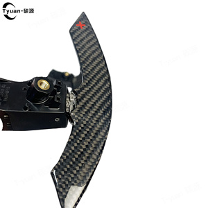 Paletas de cambio de volante de fibra de carbono para <span class=keywords><strong>BMW</strong></span> de gama completa compatibles con modelos M6 2 Series IS250 M4 RX NX 1 Series M5 ES - Product Image 2