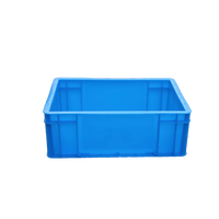 Caisse en plastique étanche EU43148, panier multifonctionnel empilable pour l'extérieur, pour le camping et l'utilisation dans le coffre de voiture
