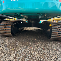 Excavatrice sur chenilles d'occasion Kobelco SK200-8, grande capacité pour travaux de terrassement, 20 tonnes, en bon état, à vendre