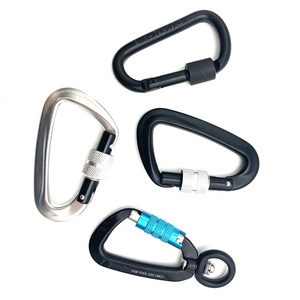 Différents types de crochets de <span class=keywords><strong>suspension</strong></span> de gréement de sécurité Mousqueton pivotant en acier Boulon Mousqueton pour accrocher - Product Image 5