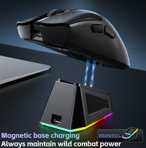 Nhà Sản Xuất Cung Cấp Chế Độ Kép Có Dây 2.4G Bt Có Thể Sạc Lại Máy Tính Chơi Game Chuột Không Dây - Product Image 2