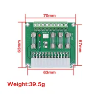 Placa Adaptadora de Salida de Fuente de Alimentación ATX para Escritorio, Módulo de Terminales de Salida para Placa Eléctrica de Host de Computadora
