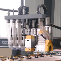 Centre d'usinage CNC multifonction pour la fabrication de meubles en bois massif, machine de découpe, de rainurage, de fraisage et de perçage